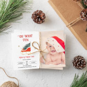 Oh wat een leuke vakantie 1e verjaardag foto uitno kaart