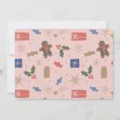 Oh wat een leuke vakantie roze slee foto 1e verjaa kaart (Achterkant)