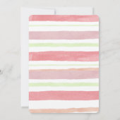 Oh Wat een leuke Waterverf kerstfeest met kerst Kaart (Achterkant)