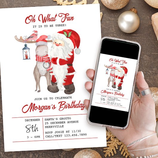 Oh, wat een mooie Kinder kerstfeest? Kaart