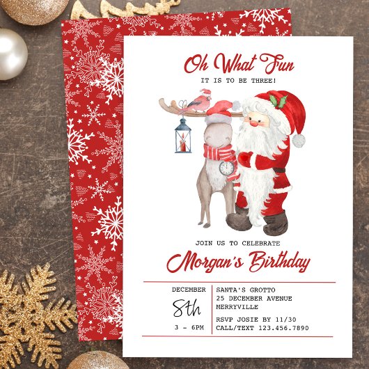 Oh, wat een mooie Kinder kerstfeest? Kaart