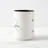 Oh, wat een mooie ochtendmok tweekleurige koffiemok (Center)