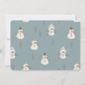 Oh wat een pret Kerstman Vakantie Jongen 1e verjaa Kaart (Achterkant)