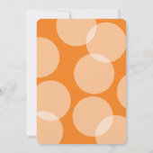 Oh wat een vun Confetti First Birthday Party nodig Kaart (Achterkant)