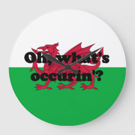 "Oh, wat gebeurt er?" Grote Klok