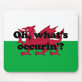 "Oh, wat gebeurt er?" Muismat