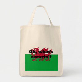 "Oh, wat gebeurt er?" Tote Bag