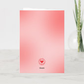 Oh wat heb ik je nodig Bee Valentijn Feestdagen Kaart (Achterkant)