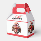 Oh wat is leuk Karikaturen Turkije 1e Verjaardag Bedankdoosjes (Voorkant Zijde)