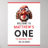 Oh wat is leuk Karikaturen Turkije 1e Verjaardag Poster (Voorkant)