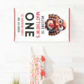 Oh wat is leuk Karikaturen Turkije 1e Verjaardag Spandoek (Insitu)