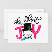 Oh, wat Joy, Briefkaart (Voorkant / Achterkant)