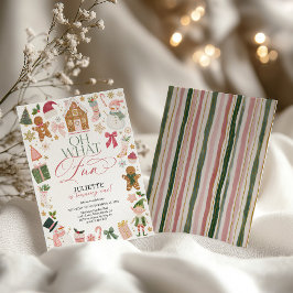 Oh wat leuk! 1e verjaardag Kerstfeest Kaart