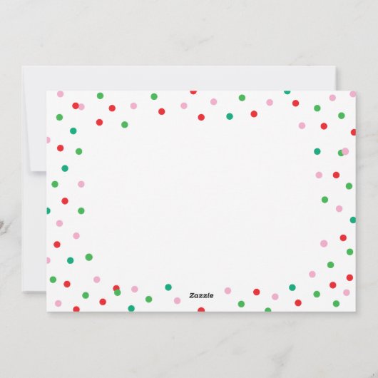 Oh Wat Leuk 6 Foto Collage Kerstvakantie Kaart (Achterkant)