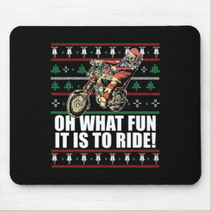 Oh, wat leuk dat het is om de kerstman op een leli muismat