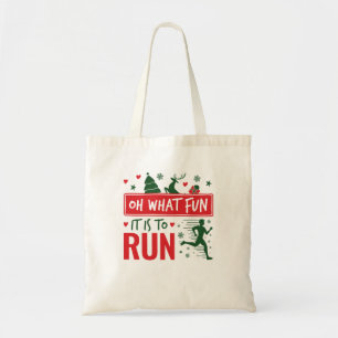 Oh, wat leuk dat het is om met Kerstmis te gaan. Tote Bag