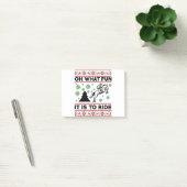 Oh, wat leuk dat het is om rustig kerstfeest te vi post-it® notes (Kantoor)