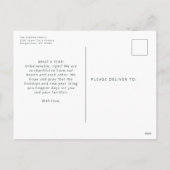 Oh wat leuk dat het niet één kerstfoto gekke was feestdagenkaart (Achterkant)