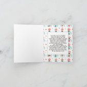 Oh, wat leuk dat het niet was | kerstfoto met over kaart (Binnen)