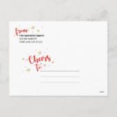 Oh wat leuk familie kerst foto Briefkaart (Achterkant)