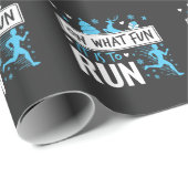 Oh wat leuk is het om Christmas Runner Running uit Cadeaupapier (Rol Hoek)