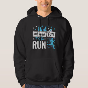 Oh wat leuk is het om Christmas Runner Running uit Hoodie