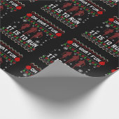 Oh, wat leuk is het om kerstcadeautjes uit te voer cadeaupapier (Hoek)