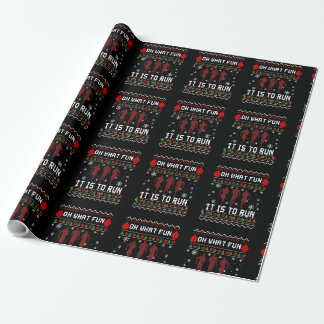 Oh, wat leuk is het om kerstcadeautjes uit te voer cadeaupapier