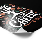 Oh wat leuk is het om lelijke cheerleading xmas te foto afdruk (Hoek)