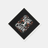 Oh wat leuk is het om lelijke cheerleading xmas te servet (Hoek)