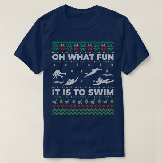 Oh, wat leuk is het om lomp te zwammen met lomp ke t-shirt (Design voorkant)