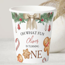 Oh Wat Leuk Kerst Koekjes 1e Verjaardag Papier
