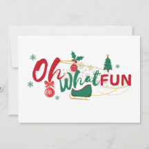 Oh wat leuk - Kerst Wenskaart