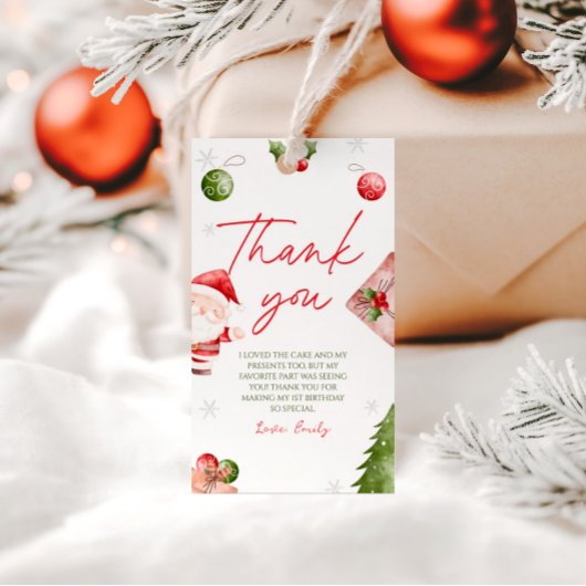 Oh wat leuk kerstcadeau Label Cadeaulabel