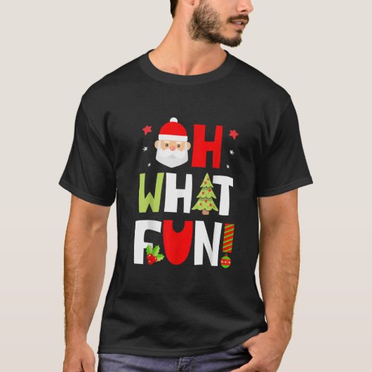 Oh, wat leuk kerstcadeaus voor jongens Kinder meis T-shirt (Voorkant)