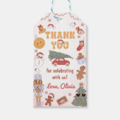 Oh wat leuk kerstfeest cadeau Labels Cadeaulabel (Voorkant)