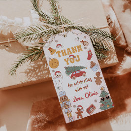 Oh wat leuk kerstfeest cadeau Labels Cadeaulabel