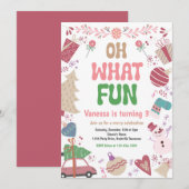 Oh wat leuk | Kerstfeest voor de winter Kaart (Voorkant / Achterkant)