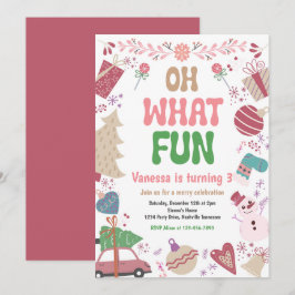Oh wat leuk | Kerstfeest voor de winter Kaart