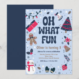 Oh wat leuk | Kerstfeest voor de winter Kaart