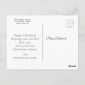 OH WAT LEUK | kerstvakantie met draaiboek Briefkaart (Achterkant)