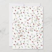 Oh wat leuk leuke rendieren feestdagen feest kaart (Achterkant)