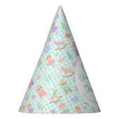 Oh Wat Leuk Mint Gingham Notenkraker Verjaardag Feesthoedjes (Links)