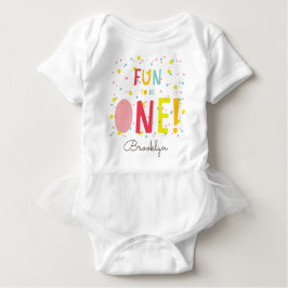 Oh wat leuk om één Confetti 1e verjaardagsfeestje  Romper