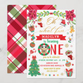 Oh wat leuk om een kerstdag te worden. kaart (Voorkant / Achterkant)