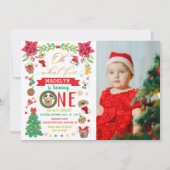 Oh, wat leuk om een kerstfoto te zijn op zondag kaart (Voorkant)