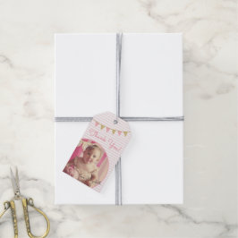 Oh, wat leuk om one roze & Gold te zijn Bedankt Cadeaulabel