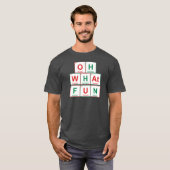 Oh wat leuk - Periodiek Tafel Grappig T-shirt (Voorkant volledig)