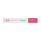 Oh wat leuk | Rondom retouradreslabel (Individueel)