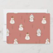 Oh Wat leuk Santa Holiday Meisje 1e Verjaardag Fot Kaart (Achterkant)